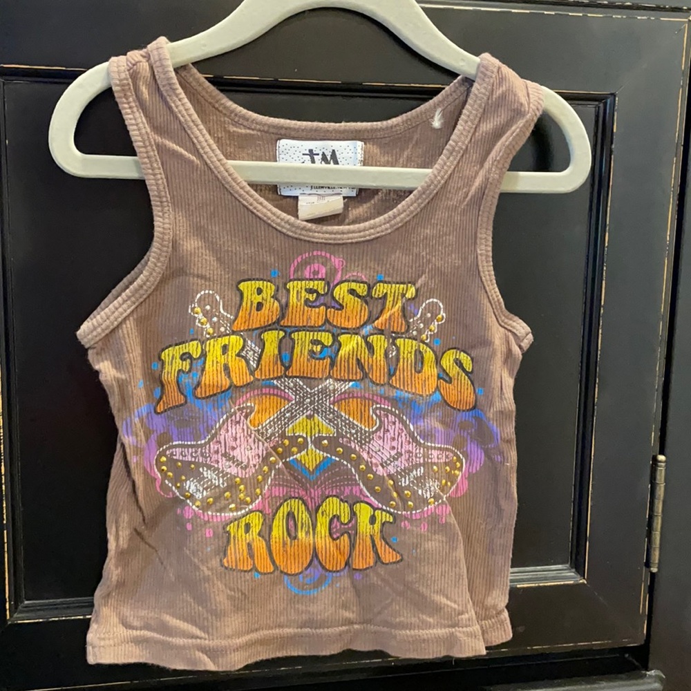 JM Originals “Best Friends” tank and denim jacket